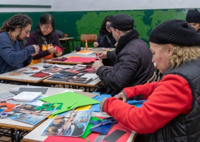 professores produzindo arte